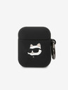 Karl Lagerfeld AirPods 1/2 Black Szemüvegtok