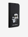 Karl Lagerfeld iPhone 14 Pro Black Szemüvegtok