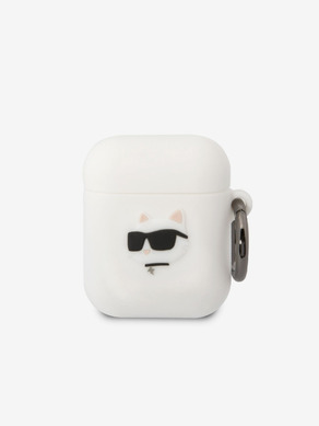 Karl Lagerfeld Airpods 1/2 White Szemüvegtok