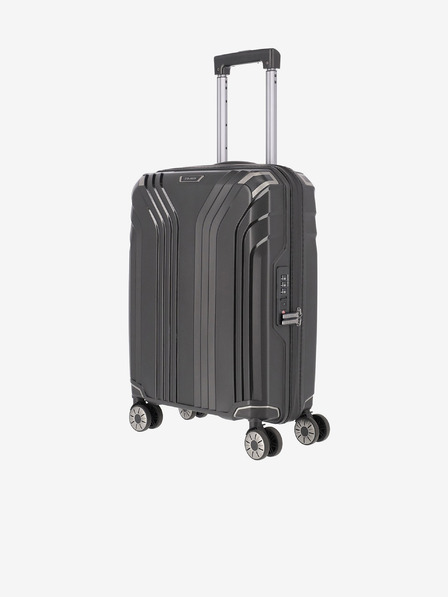 Travelite Elvaa 4w S Black Bőrönd