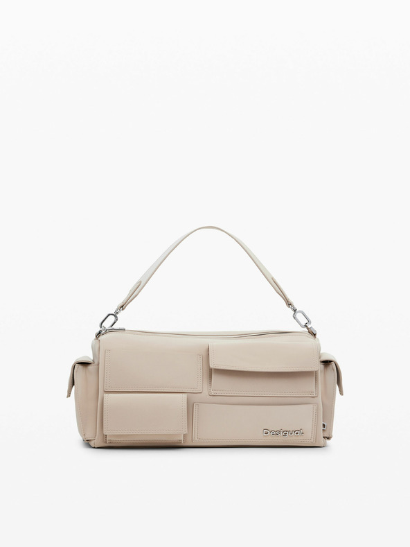 Desigual Pocket Face Habana Kézitáska Bézs termék 2. képe