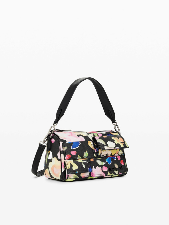 Desigual Pocket Print Phuket Mini Kézitáska Fekete akciós termékkép 1