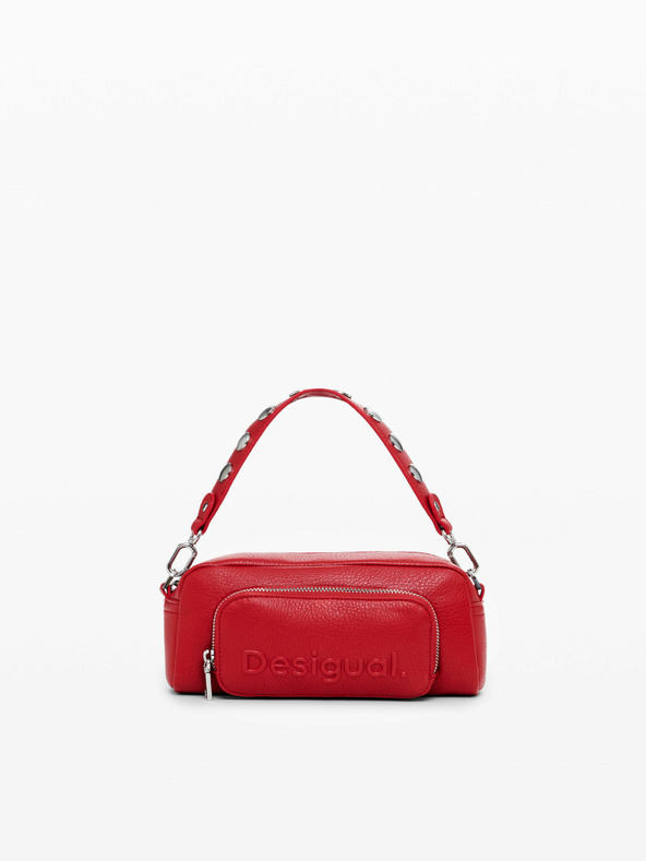 Desigual Half Logo Prad Kézitáska Piros termék 2. képe