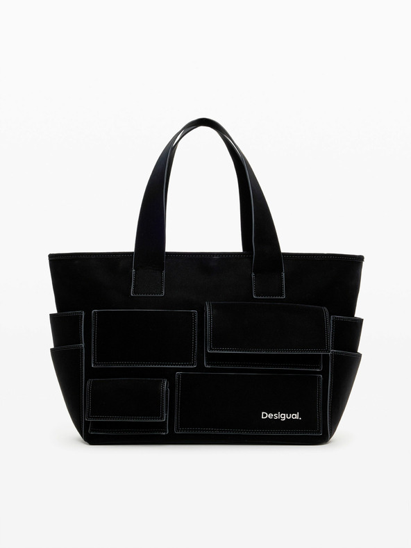 Desigual Pocket Face Pravia Kézitáska Fekete termék 2. képe