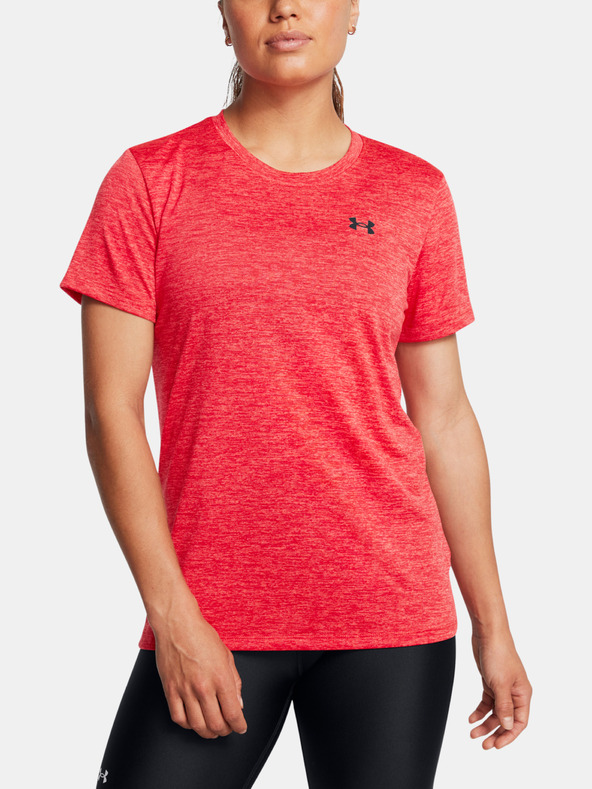 Under Armour Tech SSC- Twist Póló Piros akciós termékkép 1