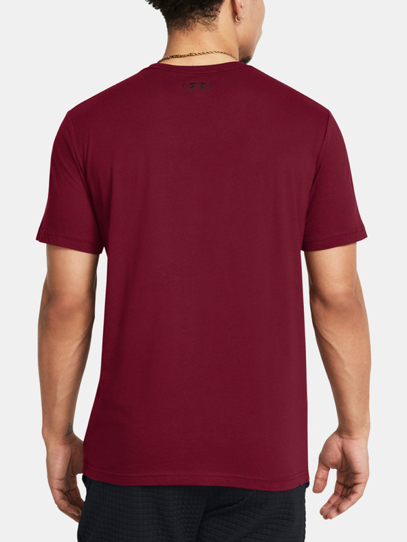 Under Armour UA M SPORTSTYLE LC SS Póló Piros termék 2. képe