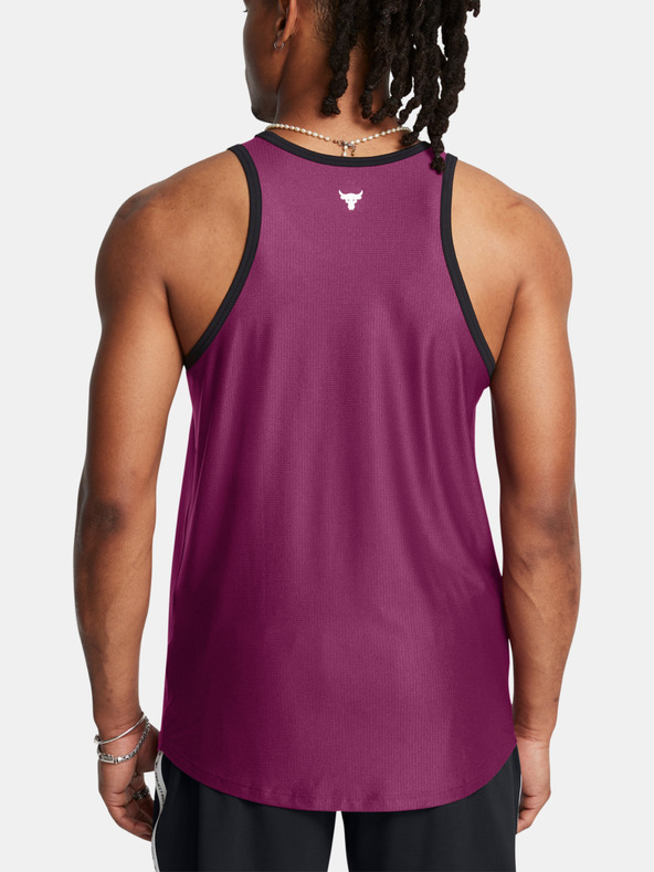 Under Armour Project Rock Mesh Badge Of Honor Trikó Lila termék 2. képe