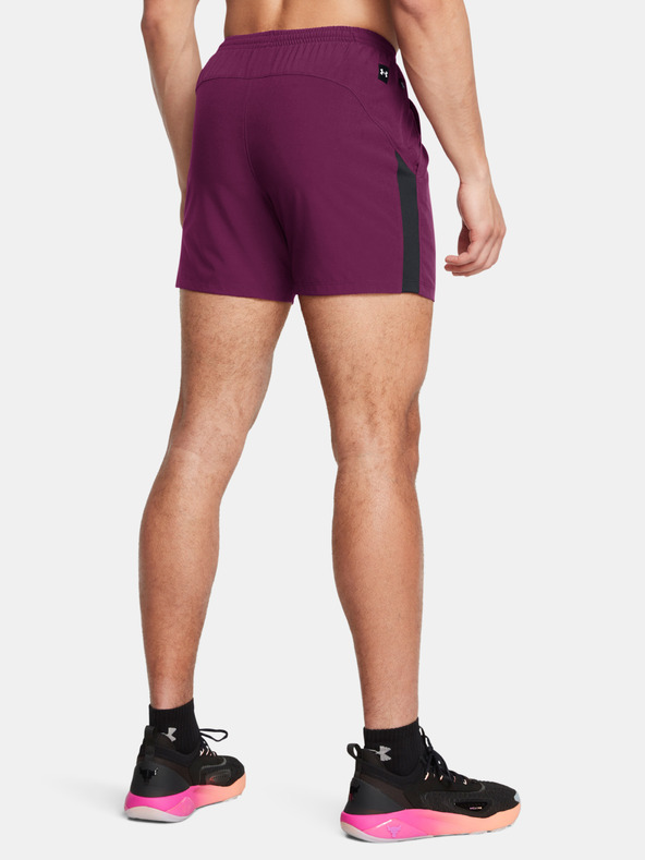 Under Armour Project Rock Ultimate 5" Rövidnadrág Lila termék 2. képe