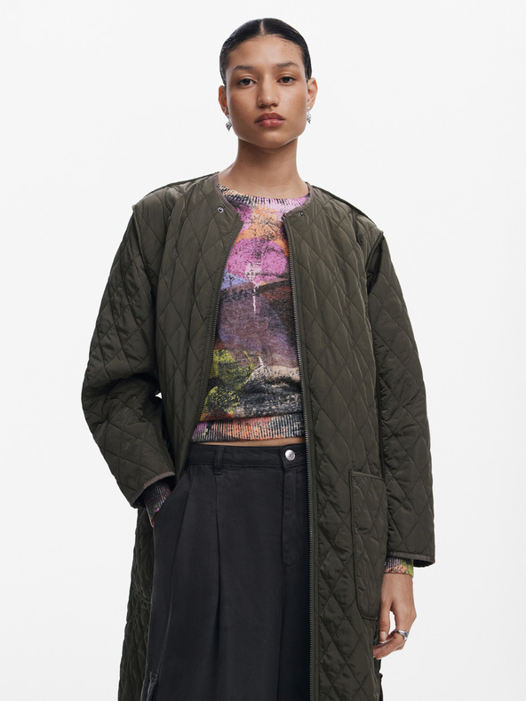 Desigual Odense Kabát Zöld termék 2. képe