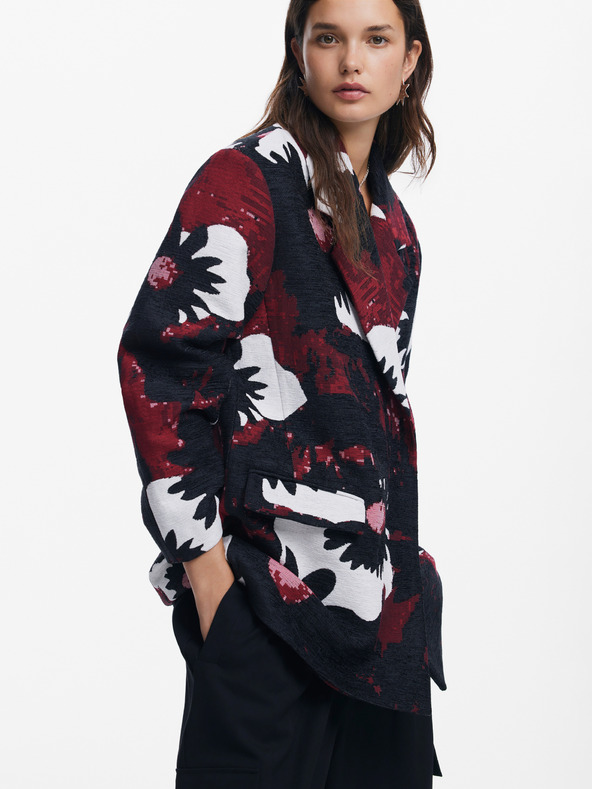 Desigual Winter Daisie Lacroix Kabát Piros termék 2. képe
