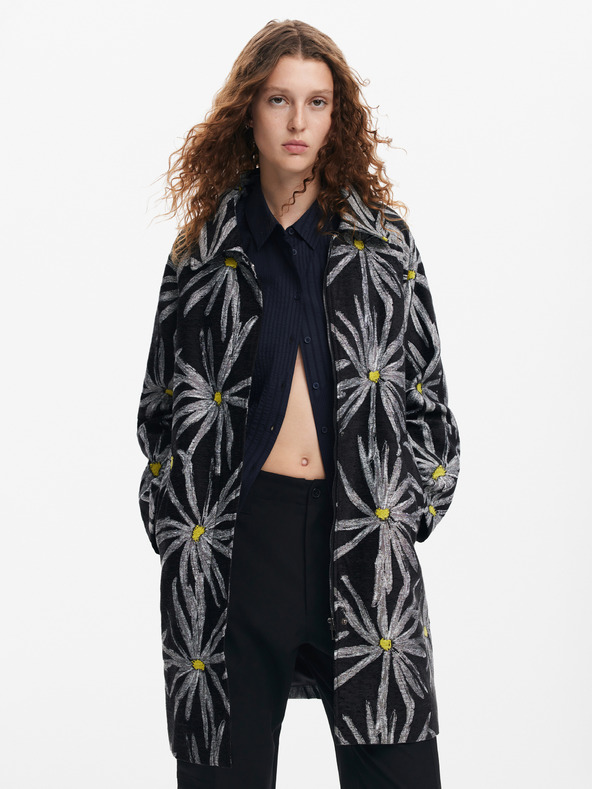 Desigual Marga Kabát Fekete termék 2. képe