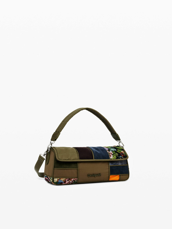 Desigual Camo Patch Phuket Kézitáska Zöld akciós termékkép 1