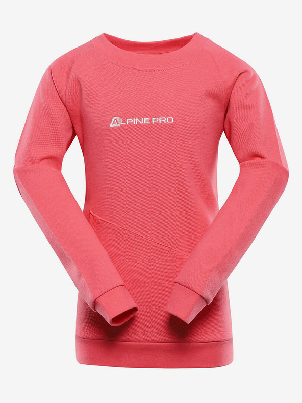 ALPINE PRO Fordo Gyerek Melegítőfelsők Piros akciós termékkép 1