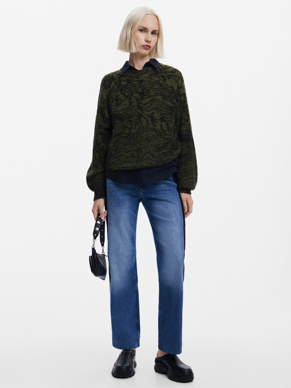 Desigual Brampton Pulóver Zöld termék 2. képe