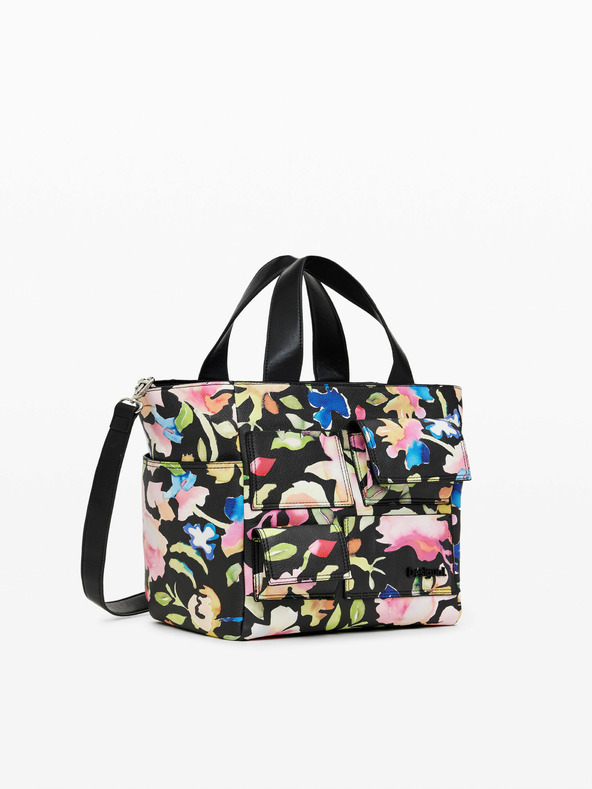 Desigual Pocket Print Valdivia Kézitáska Fekete akciós termékkép 1