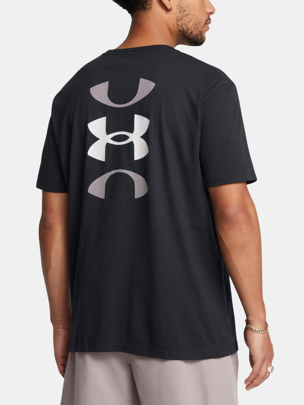 Under Armour UA Bball Logo Court SS Póló Fekete termék 2. képe