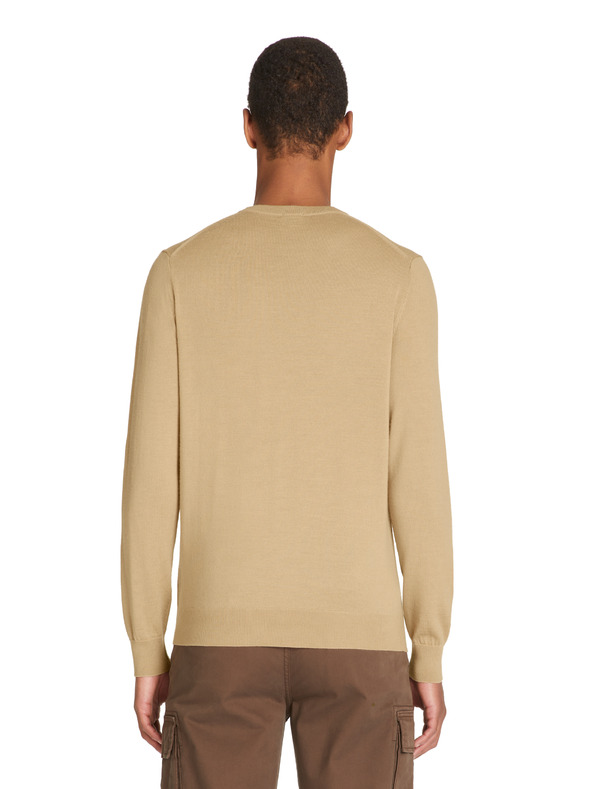 Celio Semerirond merino Pulóver Bézs termék 2. képe