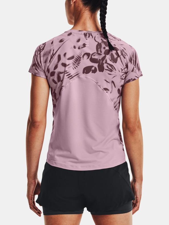 Under Armour Iso-Chill 200 Print SS Póló Rózsaszín termék 2. képe