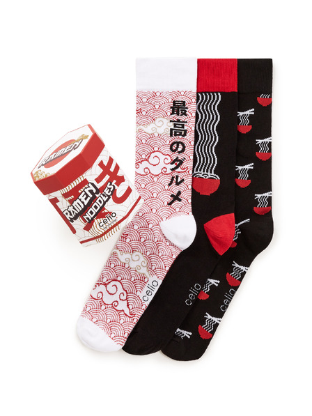 Celio Ramen zokni ajándékcsomag, 3db ONE SIZE Celio