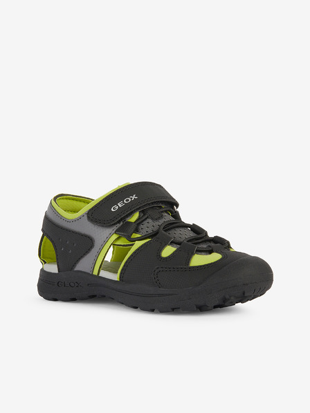 Geox Zöld-fekete fiú outdoor szandál Geox Vaniett
