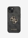 Guess PU 4G Metal Logo iPhone 14 Plus Grey Telefontok