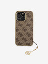 Guess 4G Charm Zadní Kryt pro iPhone 13 Pro Brown Telefontok