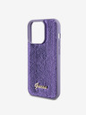 Guess Sequin Script Logo Zadní Kryt pro iPhone 14 Pro Purple Telefontok