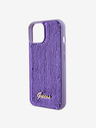 Guess Sequin Script Logo Zadní Kryt pro iPhone 15 Plus Purple Telefontok