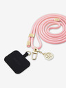 Guess Crossbody Cord 4G Charm Gold/Pink Telefontok