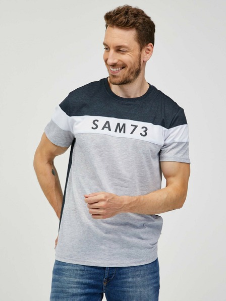 Sam 73 Szürke férfi póló SAM 73 Kavix