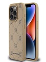 Karl Lagerfeld PU Karl Heads Pattern Magsafe hátlap iPhone 15 Pro Max bézs Karl Lagerfeld bézs színű iPhone 15 Pro Maxhoz Karl Lagerfeld