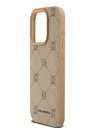 Karl Lagerfeld PU Karl Heads Pattern Magsafe hátlap iPhone 15 Pro Max bézs Karl Lagerfeld bézs színű iPhone 15 Pro Maxhoz Karl Lagerfeld