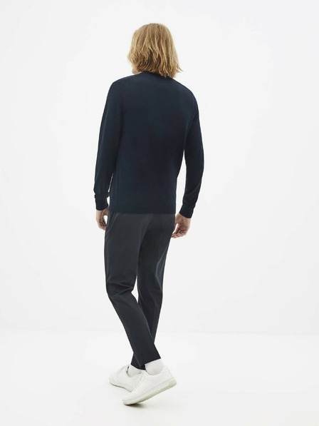 Celio Sötétkék gyapjú alap pulóver Celio Semerirond