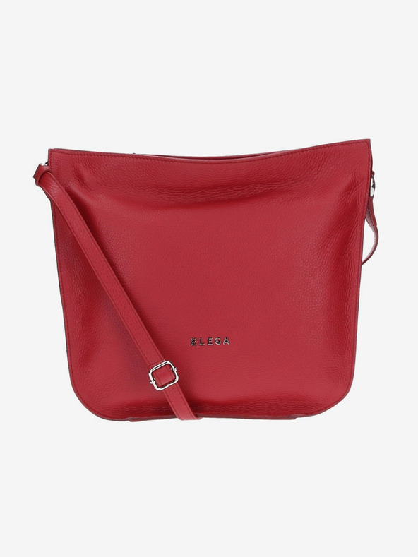 Elega Piros Női bőr Kereszttáska ELEGA Hobie Hobie női bőr kézitáska