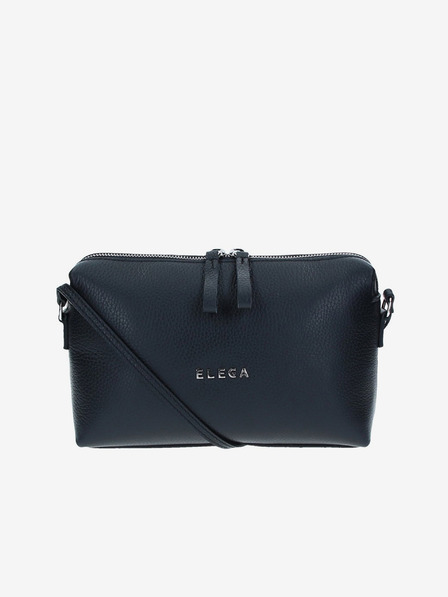 Elega Fekete Női bőr Kereszttáska ELEGA Hill Hobie női bőr kézitáska