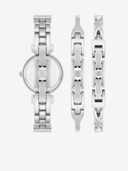 Anne Klein Anne Klein óra és karkötő szett ezüst színben
