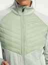 Tenson női funkcionális kapucnis pulóver TENSON Touring Midlayer Midlayer W világoszöld