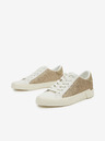 Guess Arany és krémszínű Guess Wayne női tornacipő