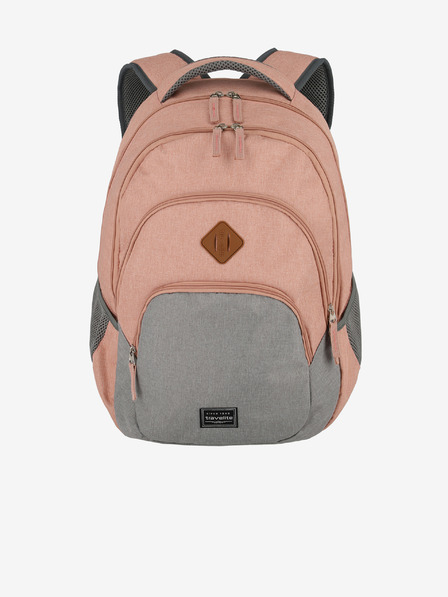 Travelite Pink Travelite Basics Melange hátizsák