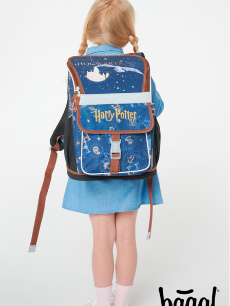 BAAGL  Lila iskolai készlet - aktatáska, tolltartó, táska Baagl Zippy Harry Potter Roxfort