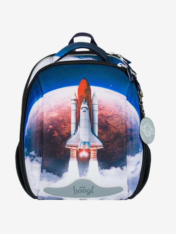 BAAGL  Kék iskolatáska Baagl Shelly Space Shuttle Space Shuttle