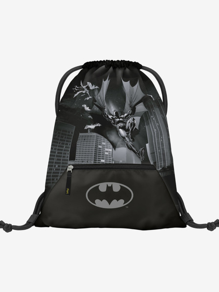 BAAGL  Fekete táska zsebbel Baagl Batman Dark City zsebével