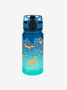 BAAGL  Kék tritán ivópalack gradiens erdő, 350 ml Baagl
