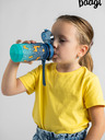 BAAGL  Kék tritán ivópalack gradiens erdő, 350 ml Baagl