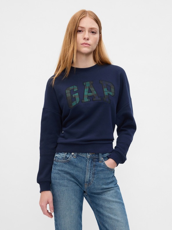 GAP Logós oversized pulóver GAP