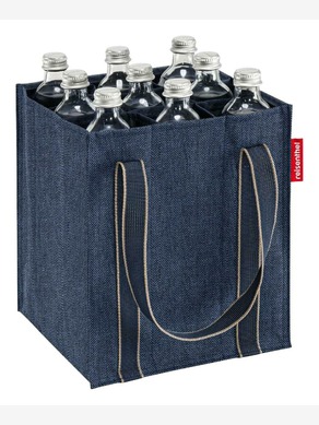 Reisenthel Bottlebag Herringbone Dark Blue Táska