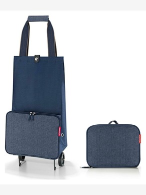 Reisenthel Foldabletrolley Herringbone Dark Blue Táska