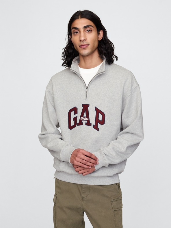 GAP Oversize pulóver logóval GAP
