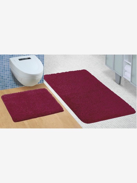Bellatex Fürdőszoba és WC szőnyeg Micro bordó Bellatex