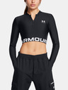 Under Armour HeatGear Rib 1/4 Zip LS Póló